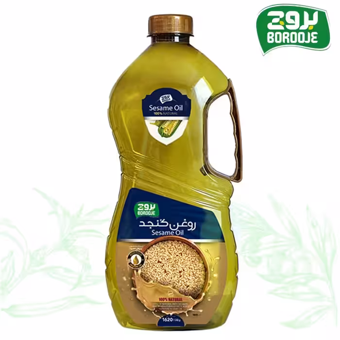 روغن کنجد پرس سرد 1800 میلی لیتر بروج