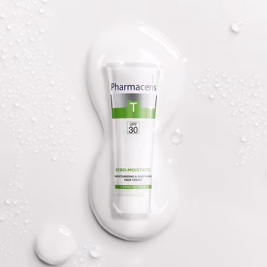 کرم مرطوب کننده وتسکین دهندهspf30 فارماسریز