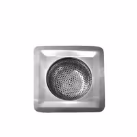 855 . صافی سینک  مربع . صافی سینک  استیل