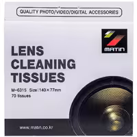 دستمال تمیز کننده لنز دوربین متین مدل M-6315 - بسته 70 عددی