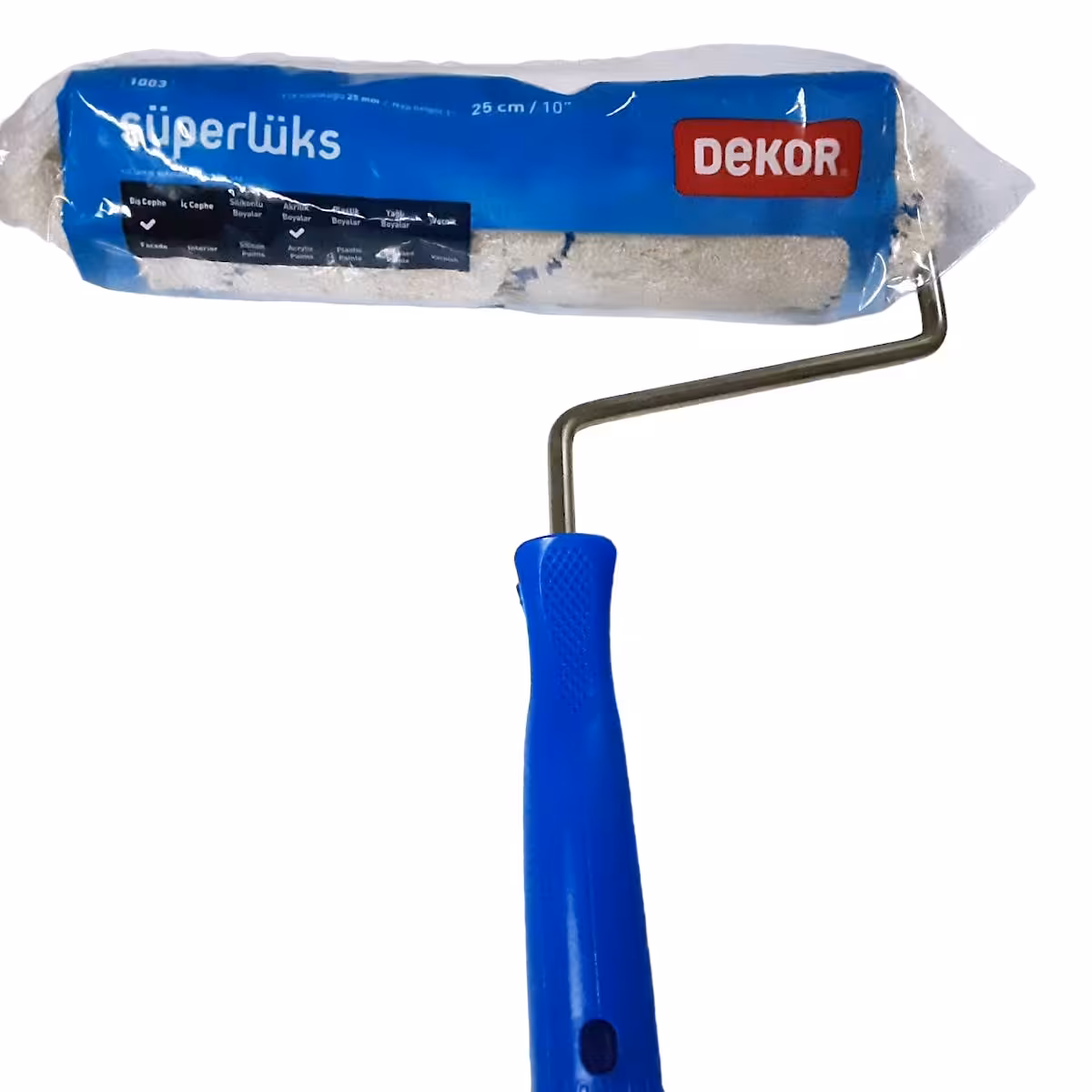 غلطک نقاشی دکور کد1003 طول 25سانتی متر dekor superlakes roller code 1003