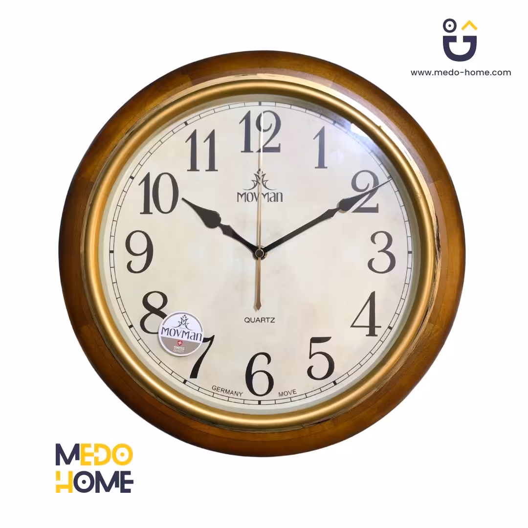 ساعت دیواری چوبی والتر سری MOVEMAN