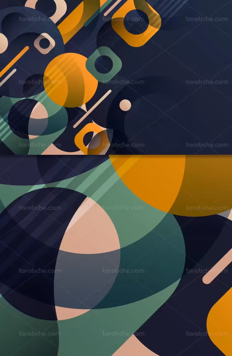 وکتور بکگراند انتزاعی اشکال هندسی | گرافیک با طعم تربچه