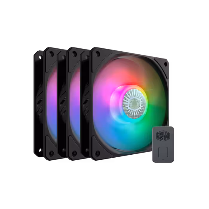 فن کیس کولر مستر مدل SICKLEFLOW 120 ARGB بسته 3 عددی
