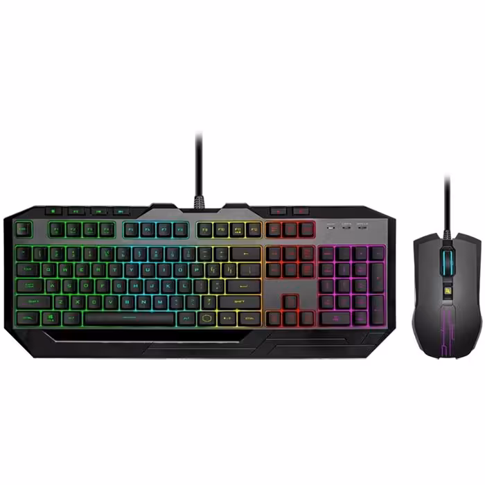 کیبورد و ماوس گیمینگ کولرمستر مدل Devastator 3 Plus