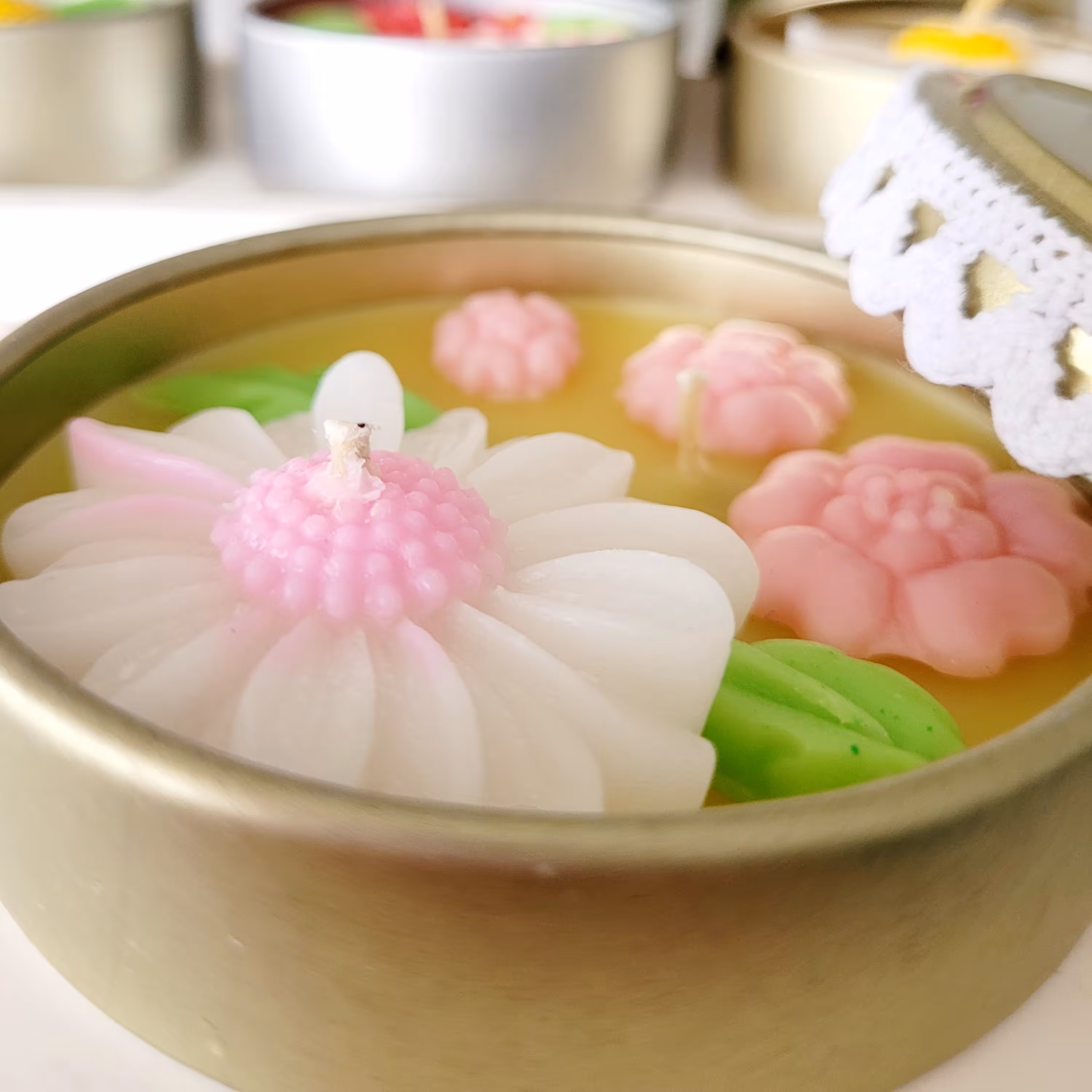 شمع قوطی عطری