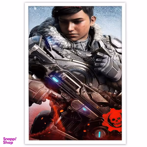 تابلو بکلیت طرح بازی چرخ دنده های جنگ مدل W-S2433