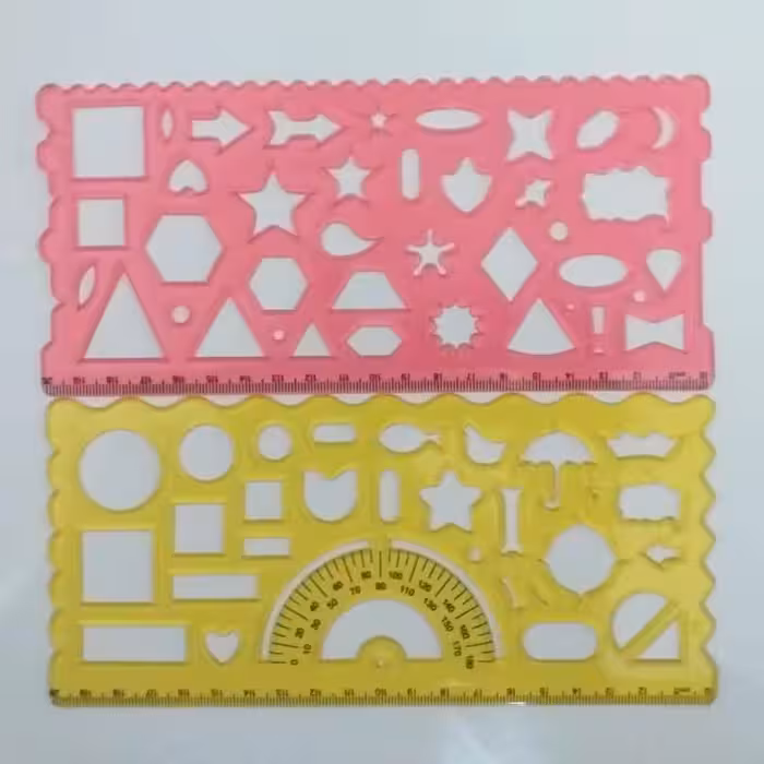 خط کش ژله ای دوقلو (2عددی)