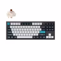خرید کیبورد Keychron Q3 Max Black Jupiter Brown Q3M-M3 SW با بهترین قیمت