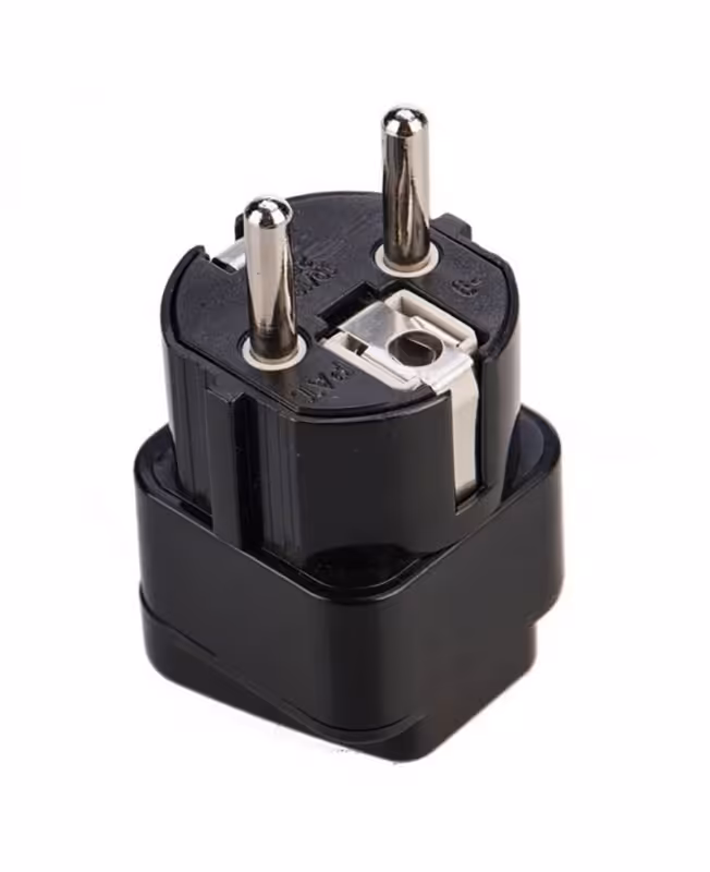 تبدیل برق 3 به 2 بافو | BAFO Travel Adapter TA-EU01-V1