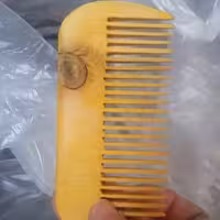 شانه چوبی از درخت گردو 2 عدد 