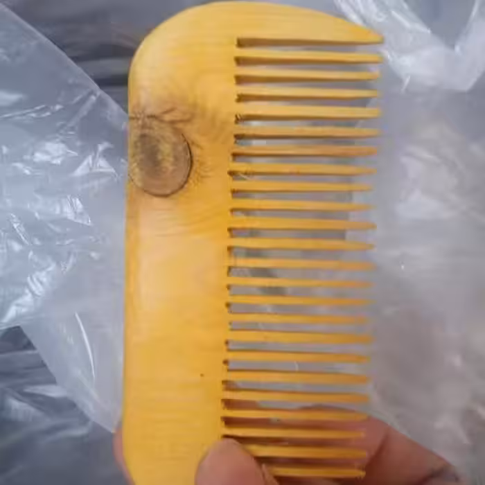 شانه چوبی از درخت گردو 2 عدد 