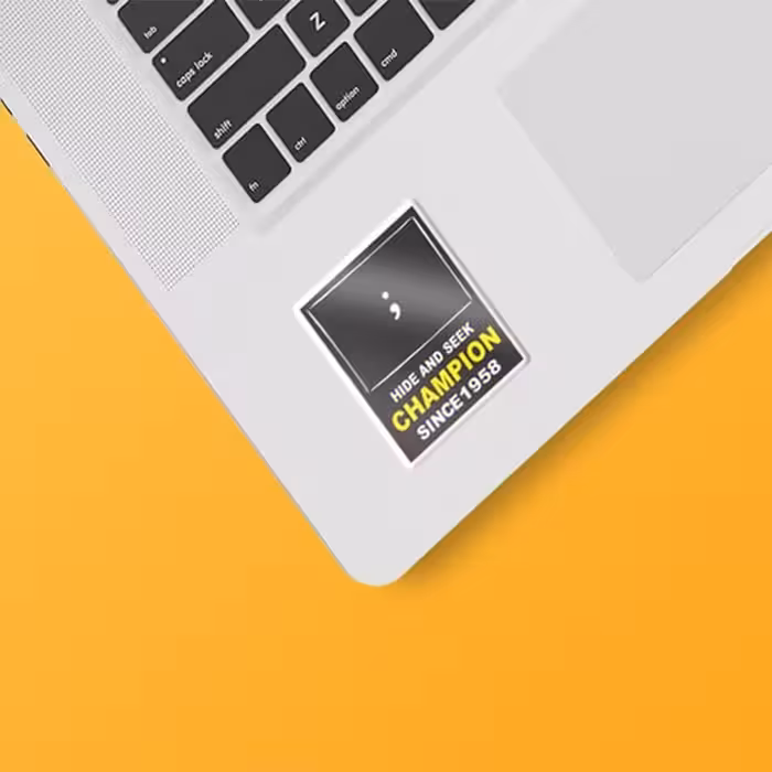 استکیر(برچسب) لپتاپ-طرح برنامه نویسی-کد565-سفارشی