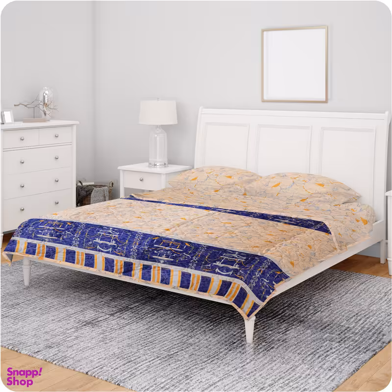 سرویس خواب بابل کارپت مدل تیسا طرح کاریته دو نفره 4 تکه