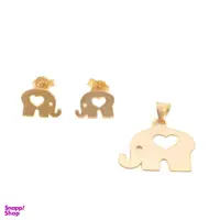 نیم ست طلا 18 عیار سپیده گالری SH0015