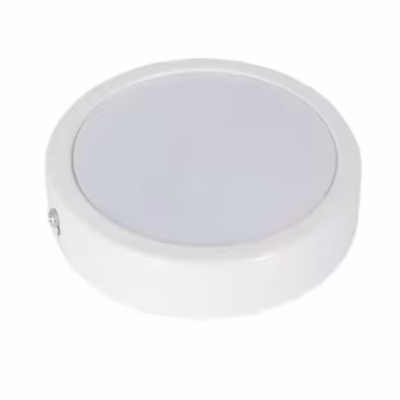 پنل سقفی 12 وات روکار گرد رنگ نور آفتابی  مدل مهسا پنل ال ای دی (led)  دیسانور   دانلایت هالوژن چراغ ال ای دی لامپ ال ای