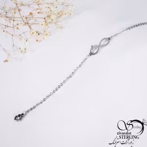 دستبند بینهایت استیل کد 11321