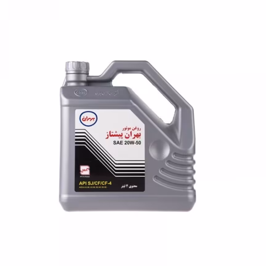 روغن موتور بهران پیشتاز 20w50 SJ گالن 4 لیتری
