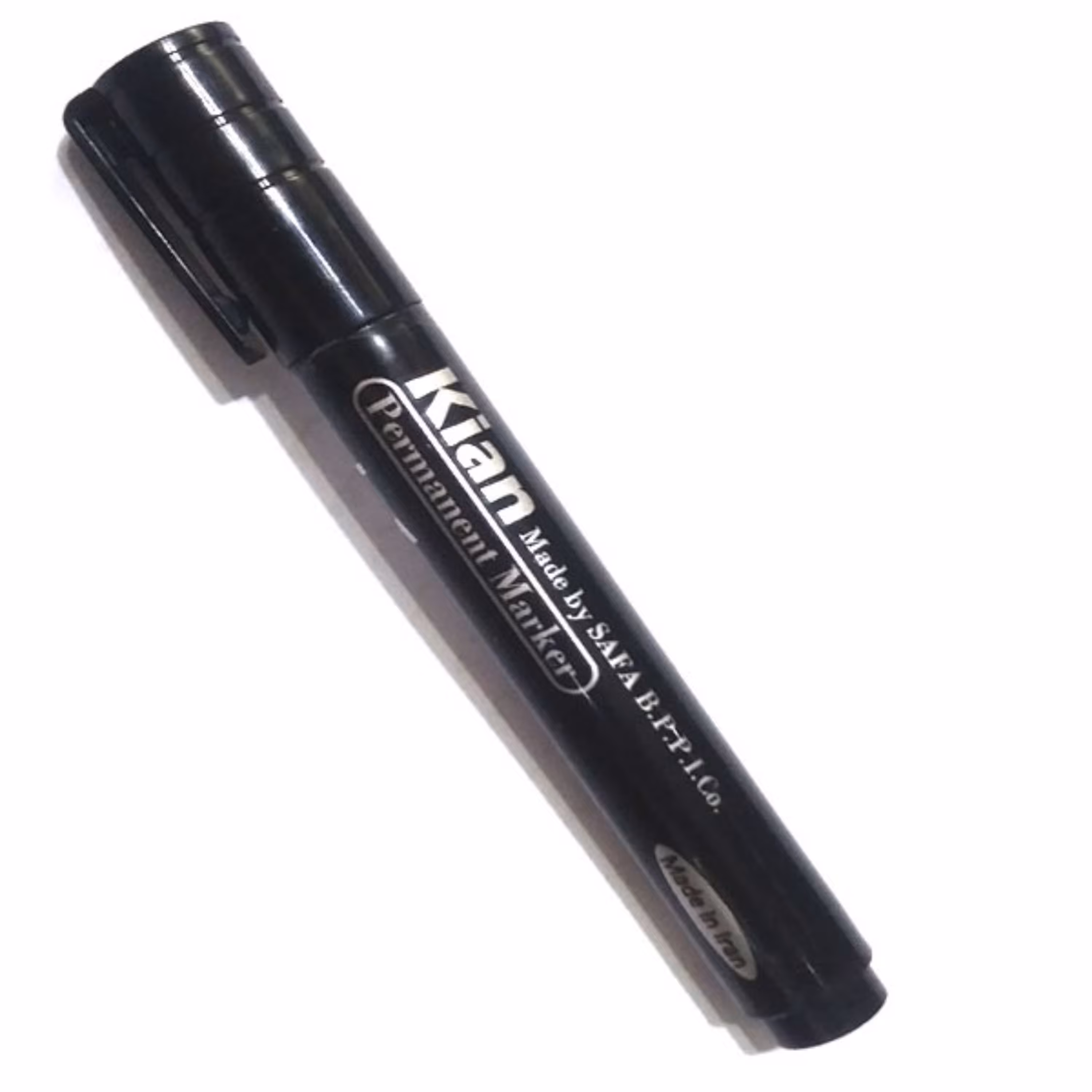 ماژیک مشکی تخت با جوهر ثابت کیان