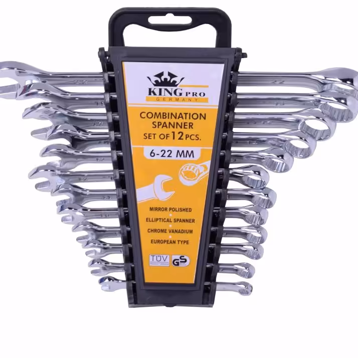 مجموعه 12تایی اچار یکسر رینگی یکسر تخت 