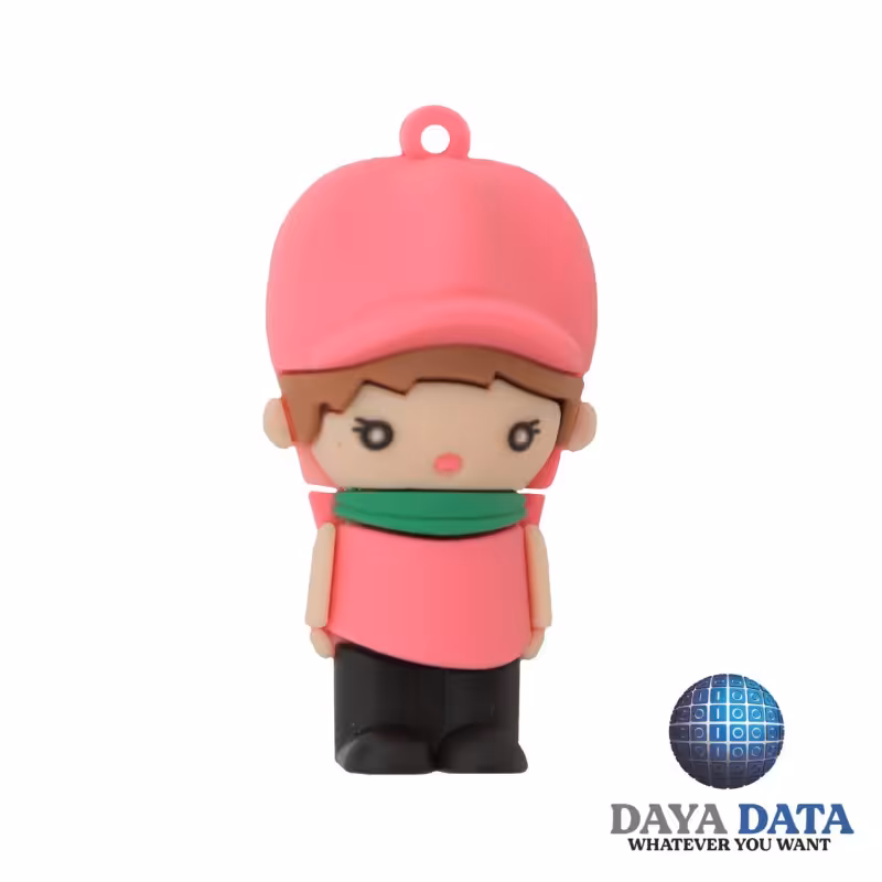 فلش مموری فانتزی  دایا دیتا  طرح دختر  مدلPF1072-1 ظرفیت 16GB-USB2