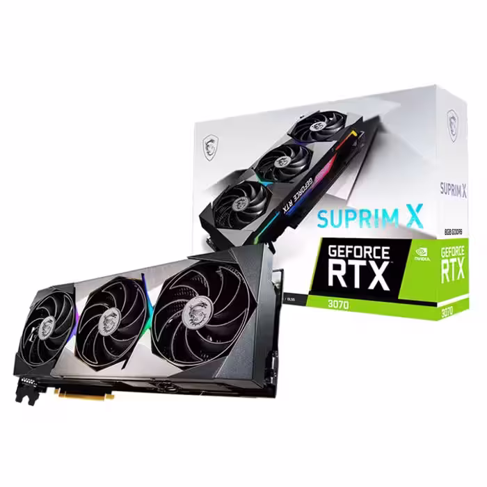 کارت گرافیک ام اس آی GeForce RTX 3070 SUPRIM X 8G