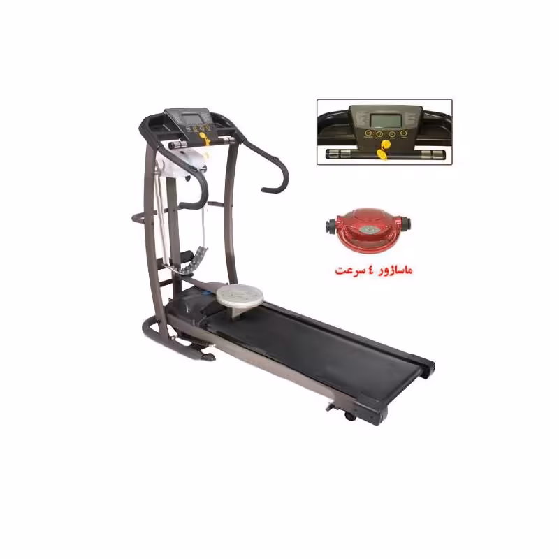 تردمیل با ماساژور چهار سرعته تاپ فرم 9919