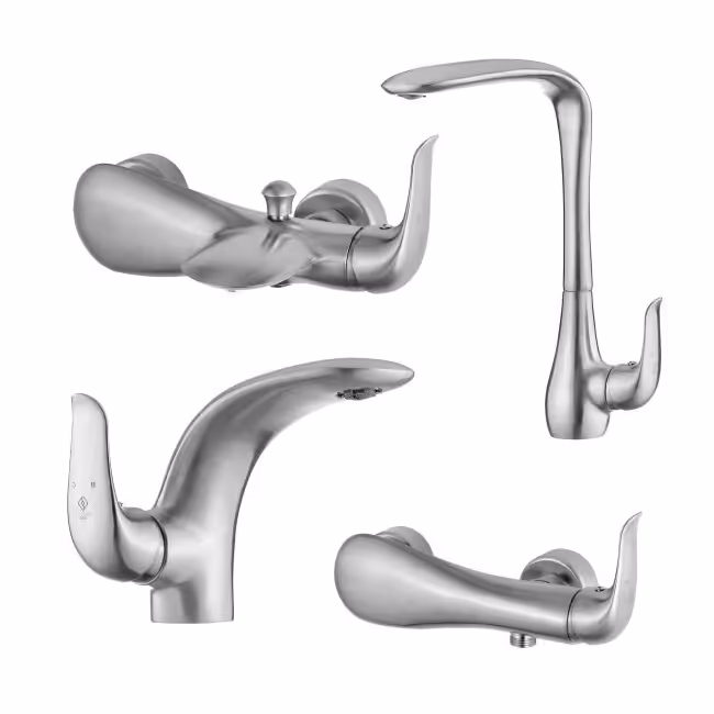 ست 4 تکه شیر آلات کاویان مدل کارن