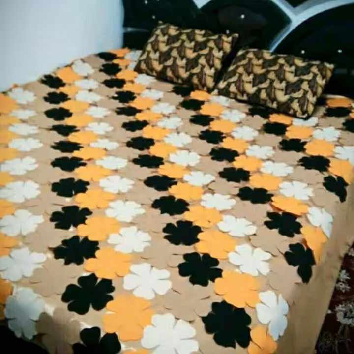 روتختی نمدیش طرح گل