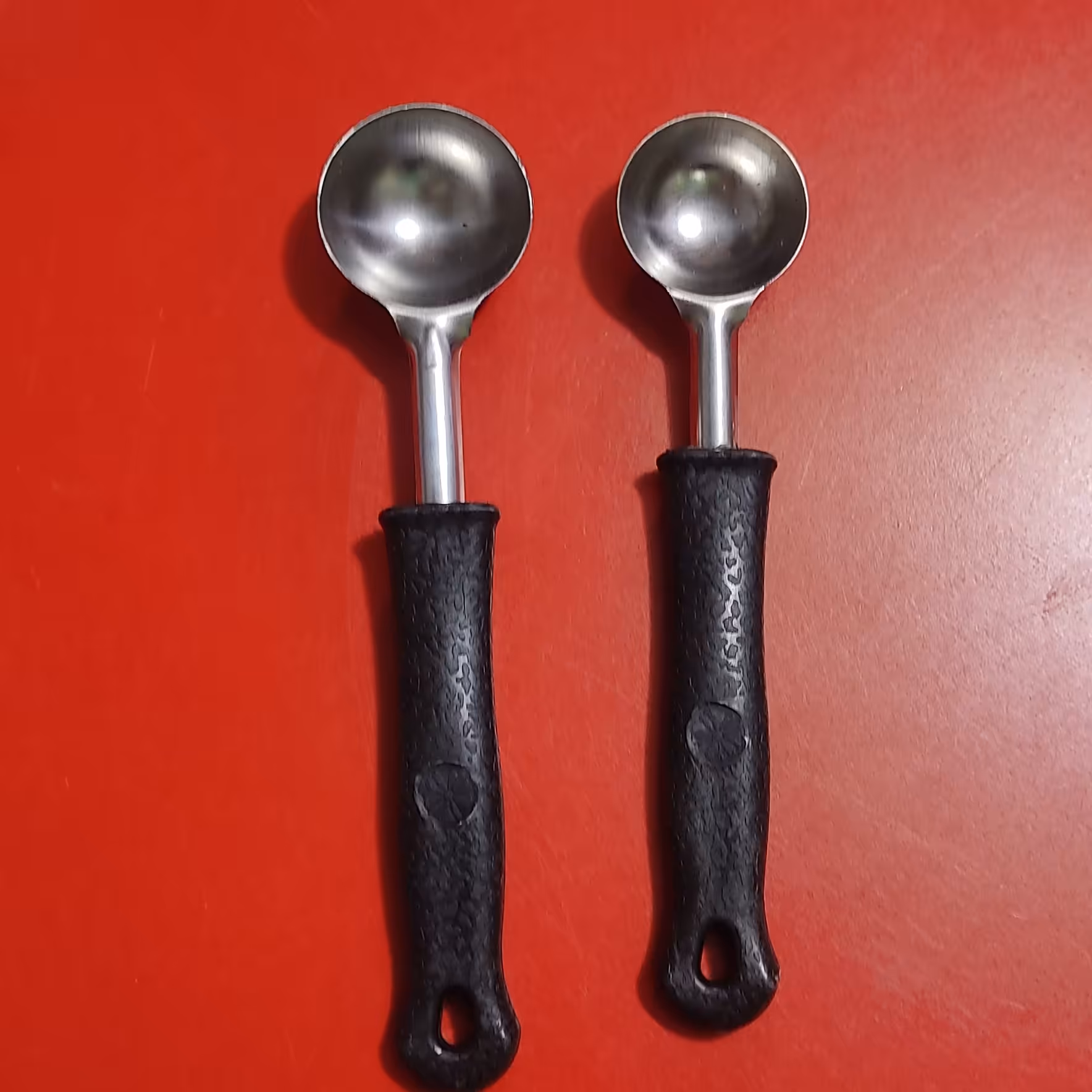 اسکوپ میوه ارایی دوتایی 35 و 27 میل کد2 و کد3