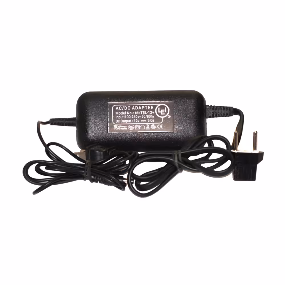 آداپتور 12 ولت 5 آمپر مدل LEI - 5A
