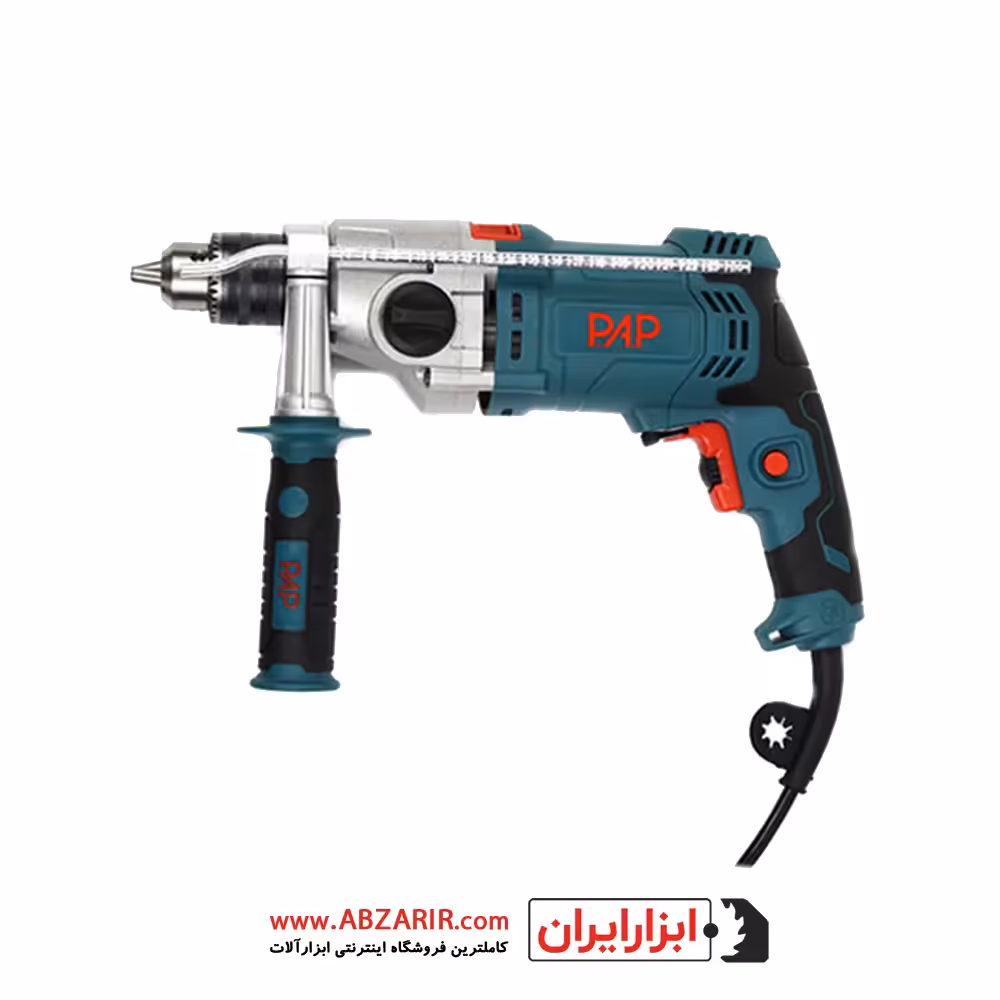 دریل 13 میلیمتر چکشی گیربکسی 2 دور پی ای پی مدل ID-6650