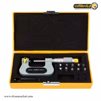 میکرومتر پیچ آسیمتو 25-0 میلی متر خارج سر تعویض شو مدل 0-01-133