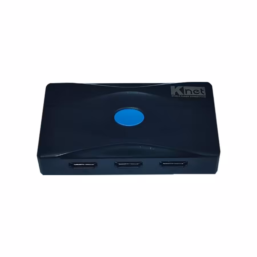 سوئیچ 3 پورت HDMI ورژن 2 کی نت مدل K-SWHD2003