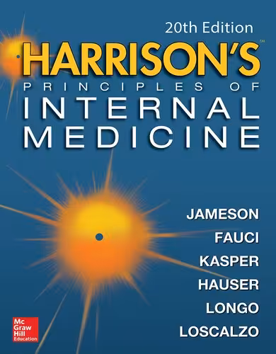  دانلود کتاب Harrison'S Principles Of Internal Medicine, 20th ed, 2018 - دانلود کتاب های دانشگاهی
