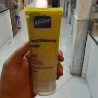 اسکراپ رینوزیت روشن کننده زرد صورت200میل کرم اسکراپ لایه بردار وروشن کننده صورت آرایشی قم آرایشی تاج افشار 