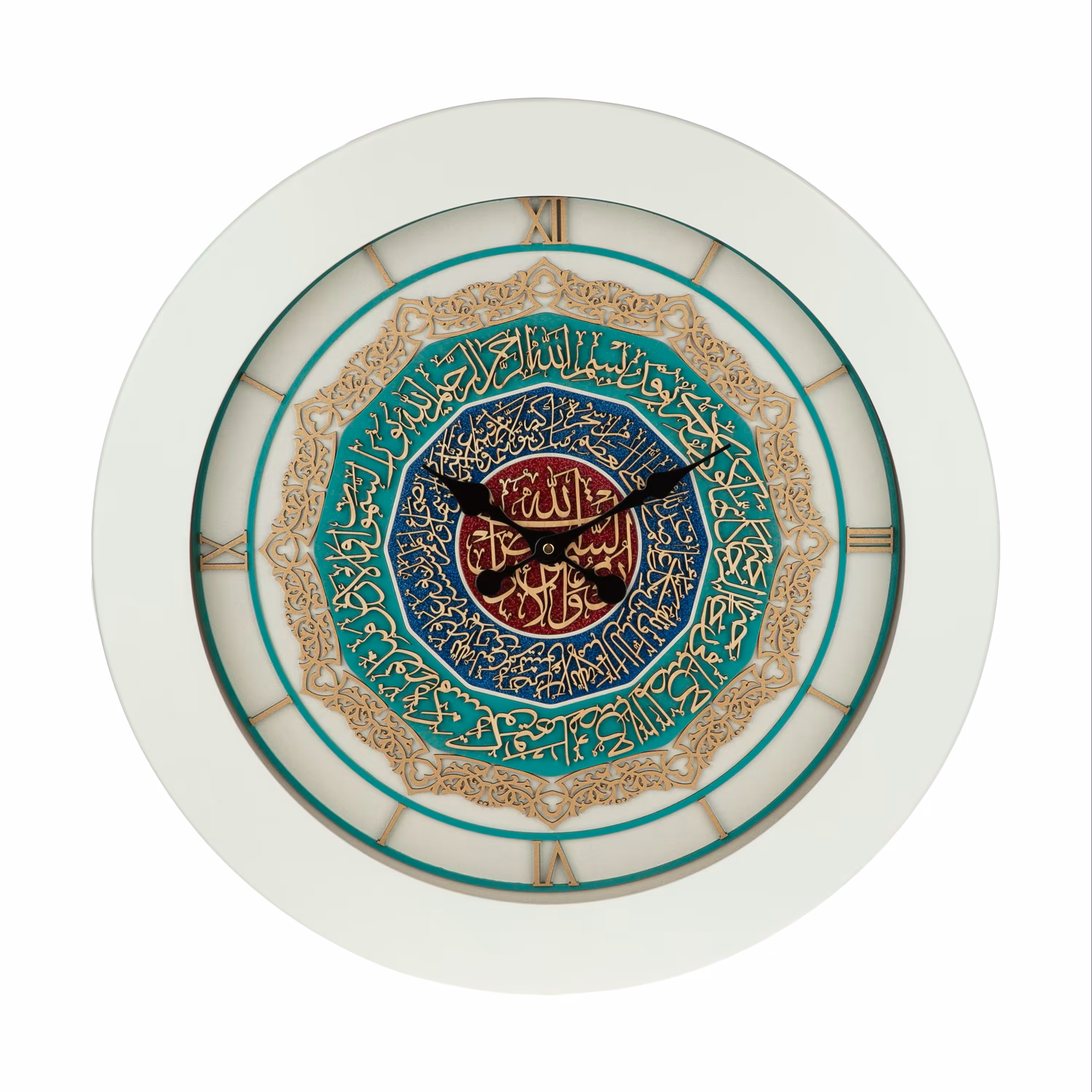 ساعت دیواری چوبی کیتا مدل رویال کد CKS 626-WB60 - (قطر 60 cm)