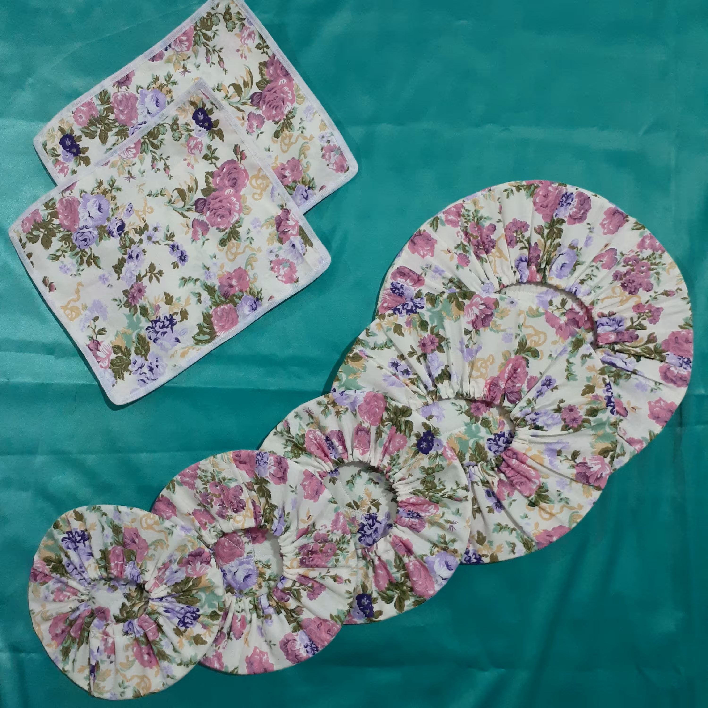 دم کنی سایز25،30،22،20 و 18 سانت ، با پارچه نخی، وضعیت: موجود