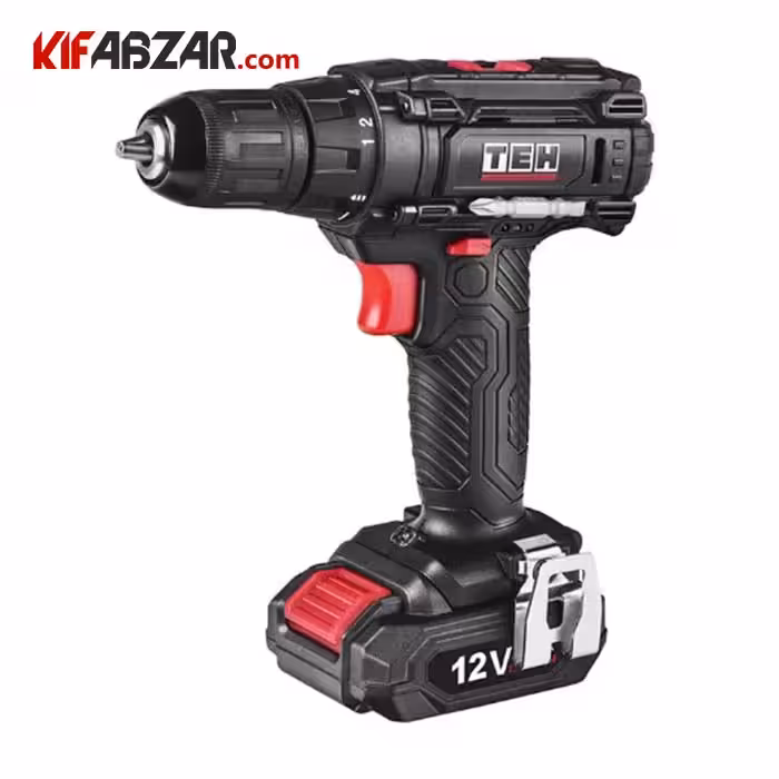 دریل پیچ گوشتی شارژی 12 ولت تی ای اچ مدل TDLI 212S