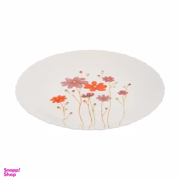 بشقاب غذاخوری لومینارک مدل کانتری فلاورز بسته 6 عددی