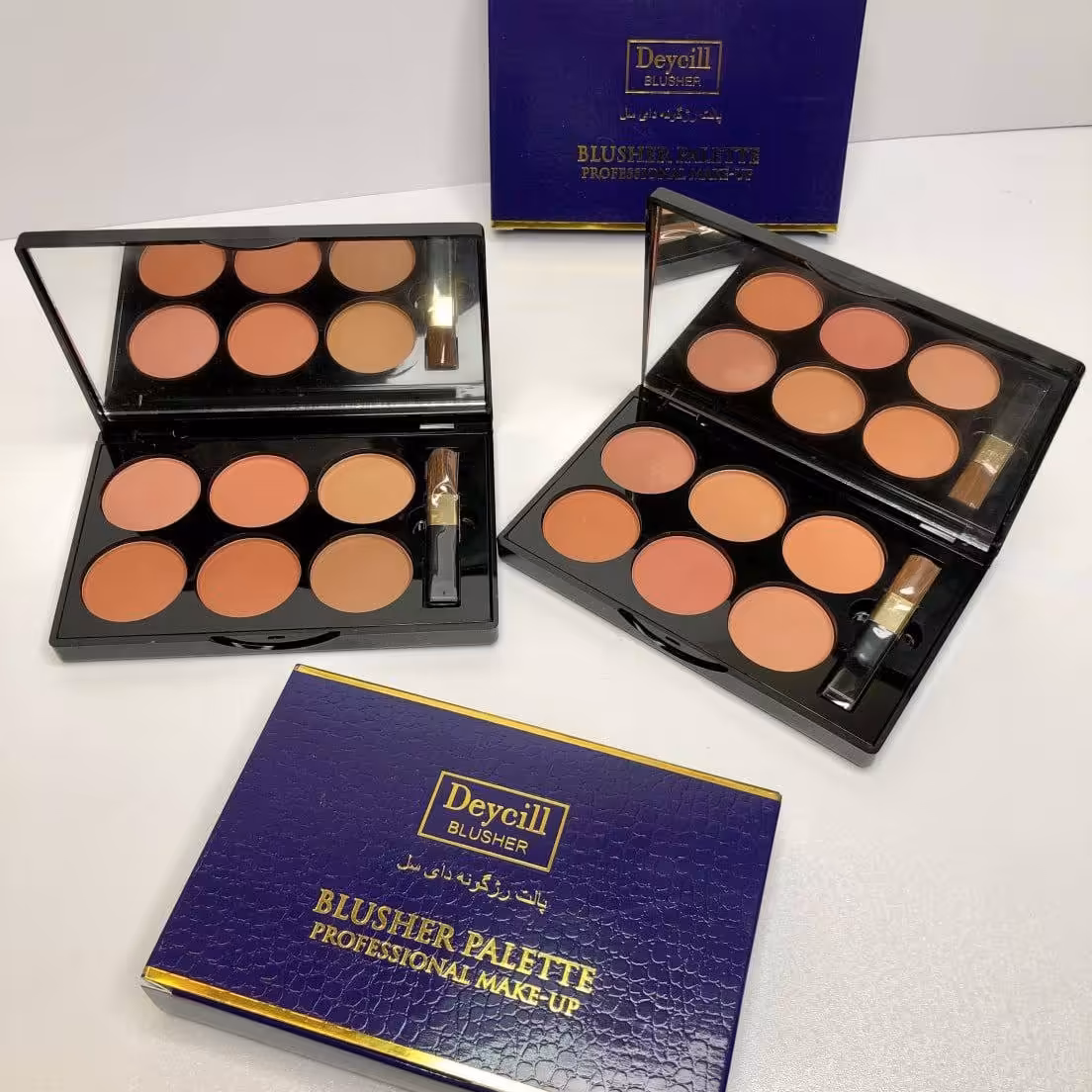 پالت رژگونه 6 رنگ دایسل