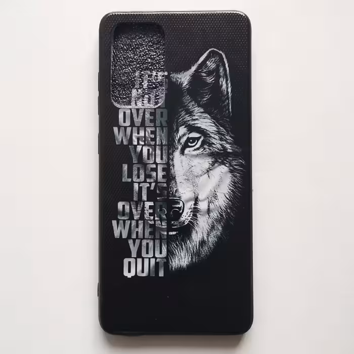 قاب طرحدار  wolf گوشی سامسونگ A52 / A52s