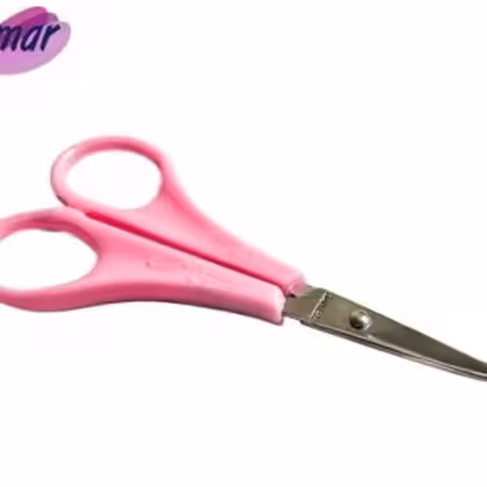 قیچی ابرو دسته پلاستیکی کورال مدل P002