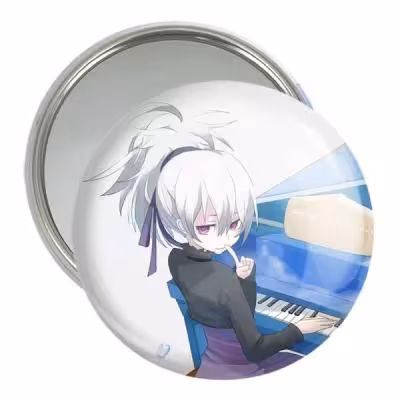 آینه جیبی خندالو مدل یین انیمه تاریکتر از سیاهی Darker Than Black کد 23435