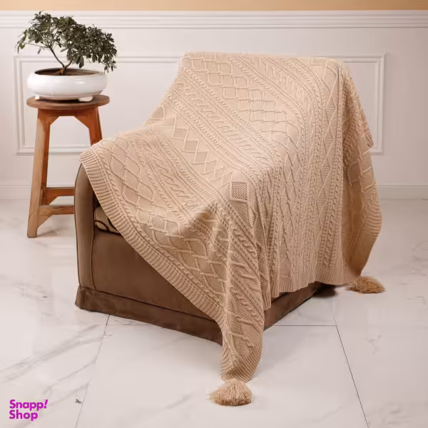 شال مبل و تخت مدل دیانا کد 11 سایز 140x170 سانتی متر