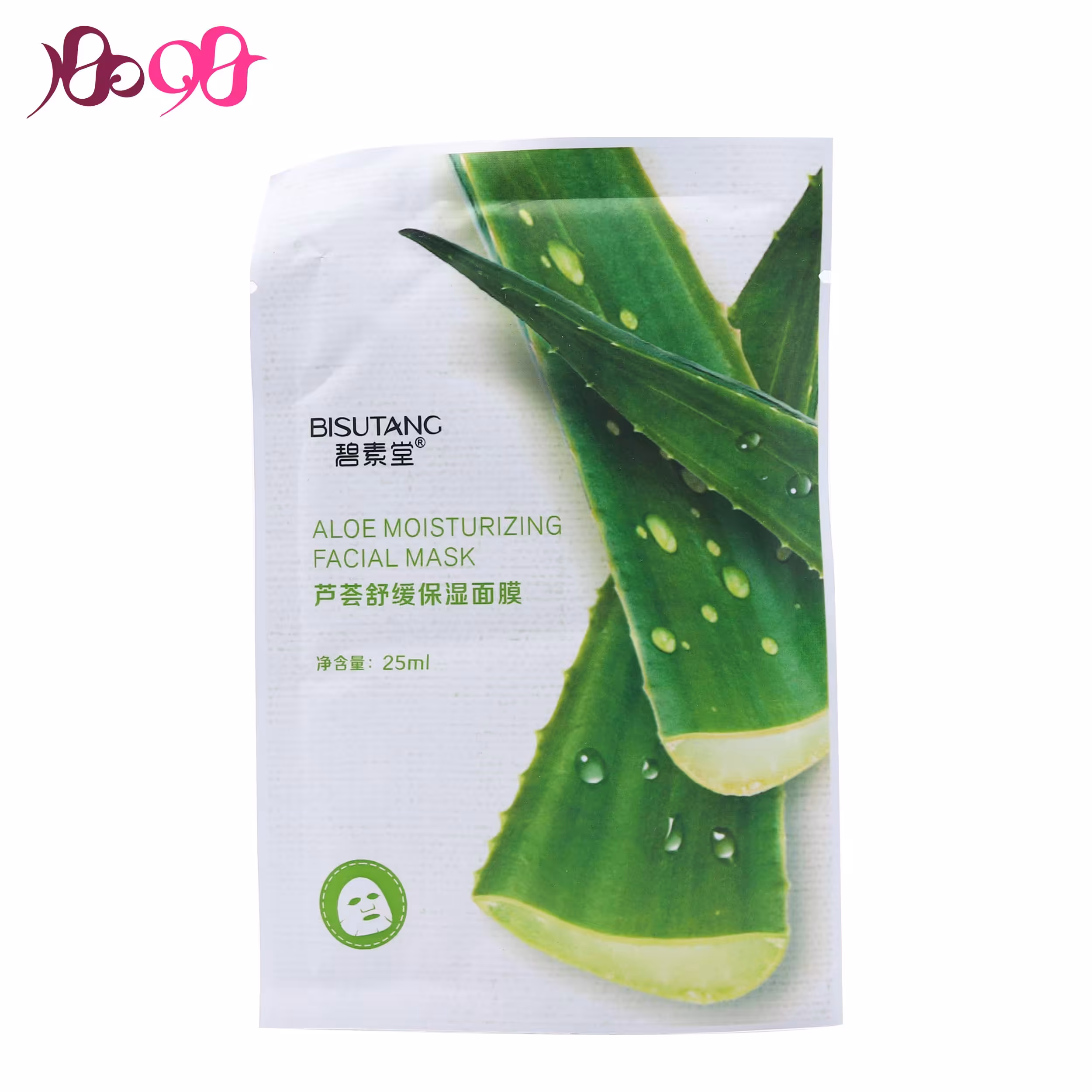 ماسک نقابی صورت آلوئه ورا بیسوتانگ حجم 25 گرم - BISUTANG