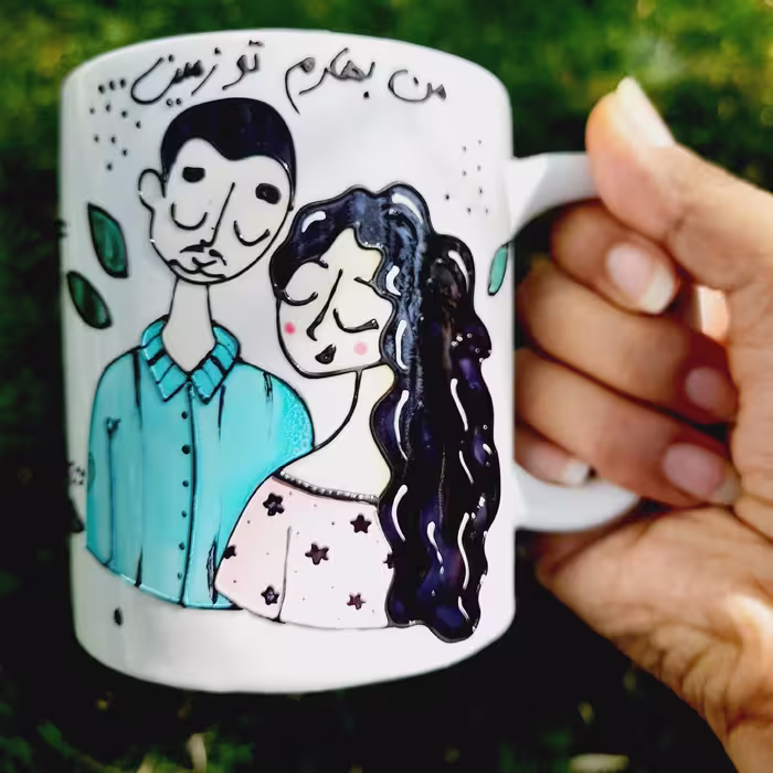 ماگ یا لیوان چینی ویترای ارسال رایگان
