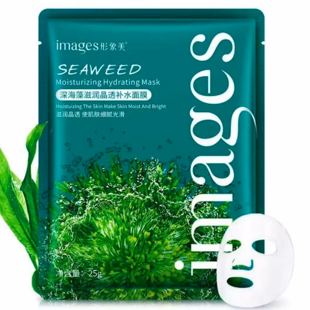 ماسک صورت ورقه ای جلبک دریایی ایمیجز
Images moisturizing hydrating mask