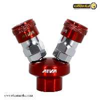 کوپلینگ باد دو راهی آروا 1/4 اینچ مدل 2WAYS-3470