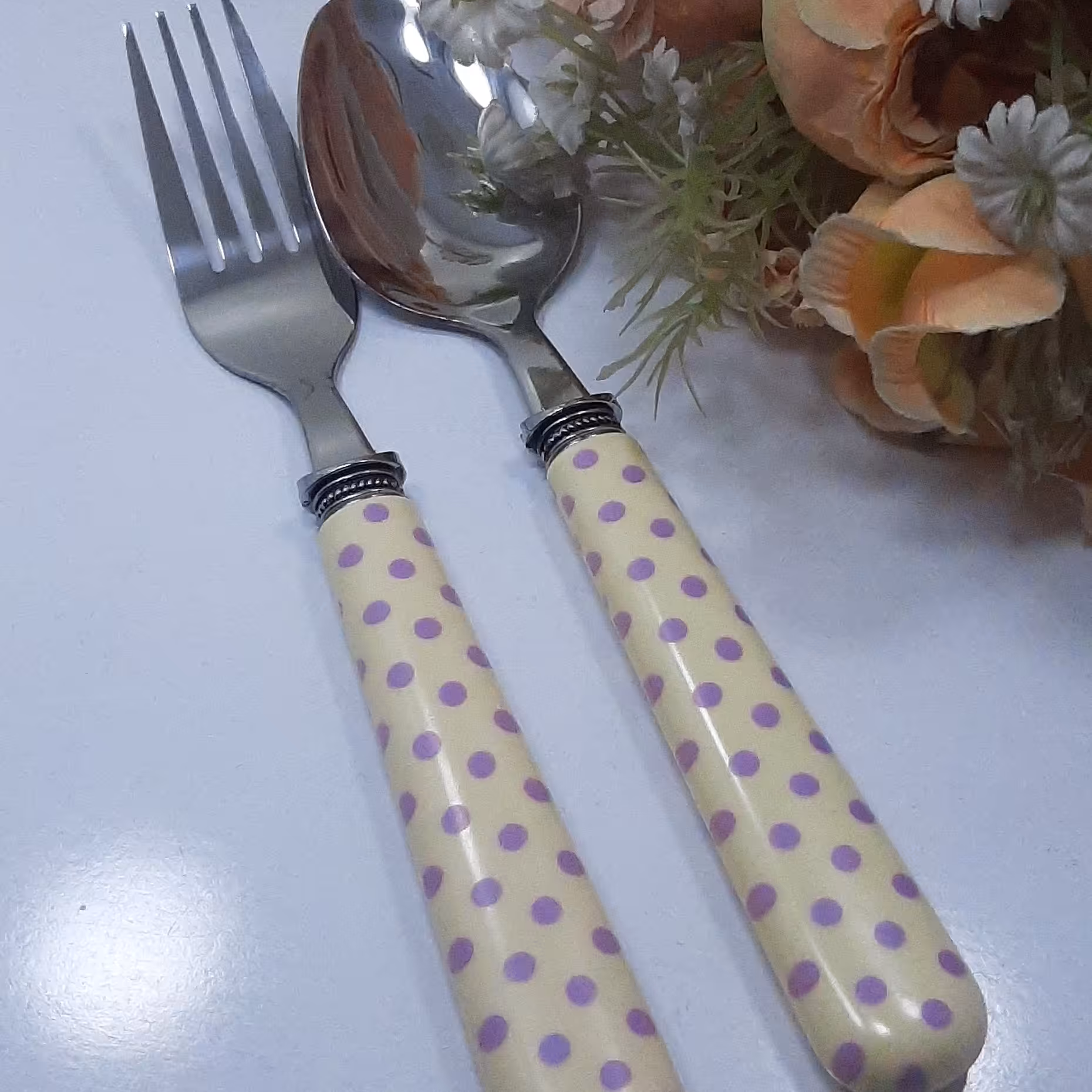 قاشق چنگال طرح سرامیک 12پارچه